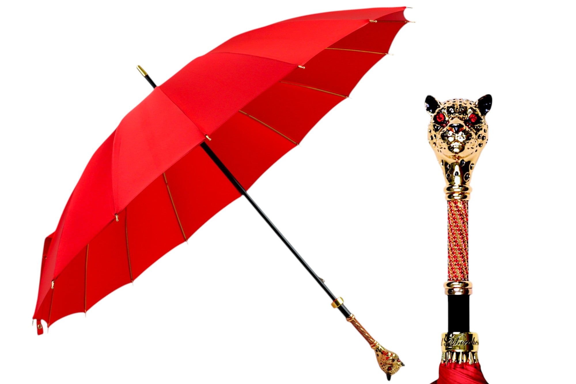 ジグソーパズル「Red umbrella」 LIMITED COLLECTION - Exclusive Red Umbrella with Jeweled Panther