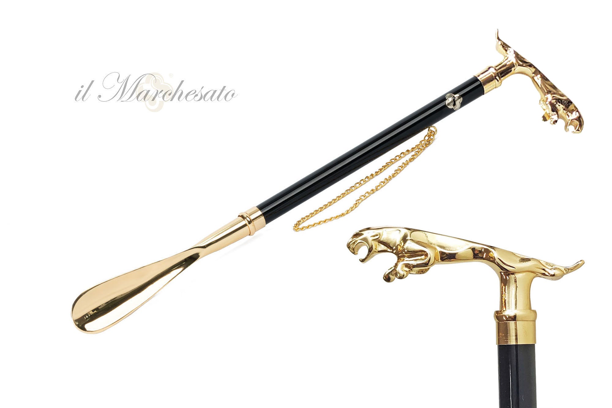 il Marchesato Gold plated shoehorn – ilMarchesato - Luxury
