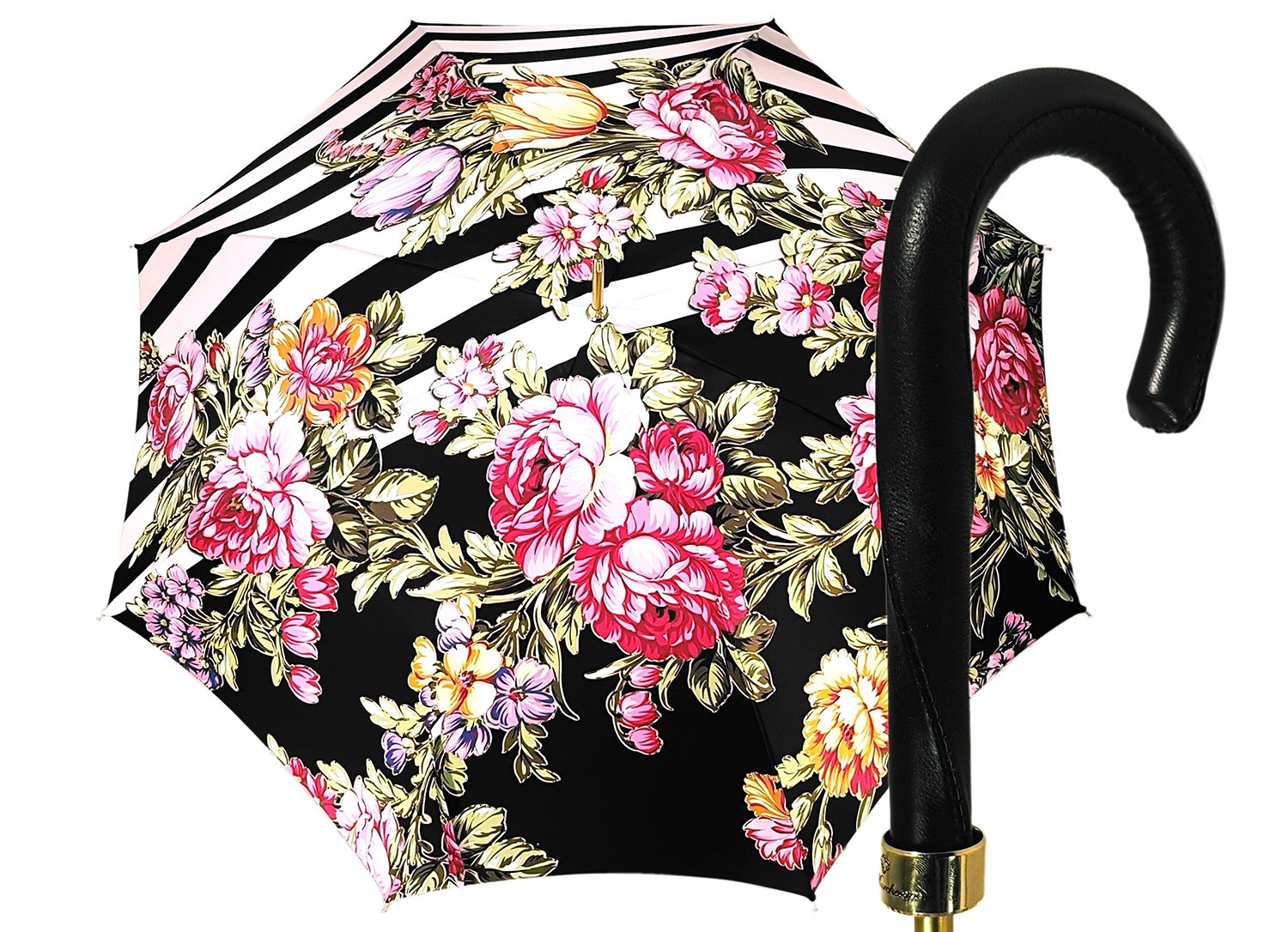 美品　イルマルケザート il marchesato イタリア 高級 傘 薔薇 Exclusive Flower Design Umbrella – ilMarchesato - Luxury Umbrellas