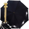Umbrella With Double Cloth And Embroidered Flowers - il-marchesato