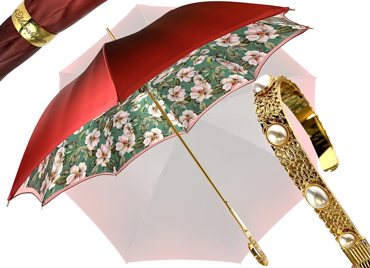 Nice And Elegant Flowered Umbrella – ilMarchesato - Luxury