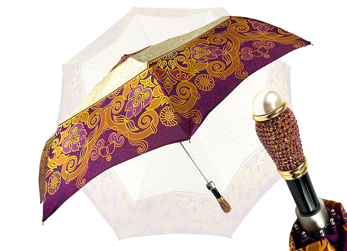 Wonderful Polka Dot Umbrella – ilMarchesato - Luxury Umbrellas, Canes and  Shoehorns