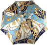 Stylish Women's Folding Umbrella - Exclusive Design - IL MARCHESATO LUXURY UMBRELLAS, CANES AND SHOEHORNS