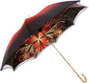 Red Double Canopy Luxury Ladies Umbrella - il-marchesato