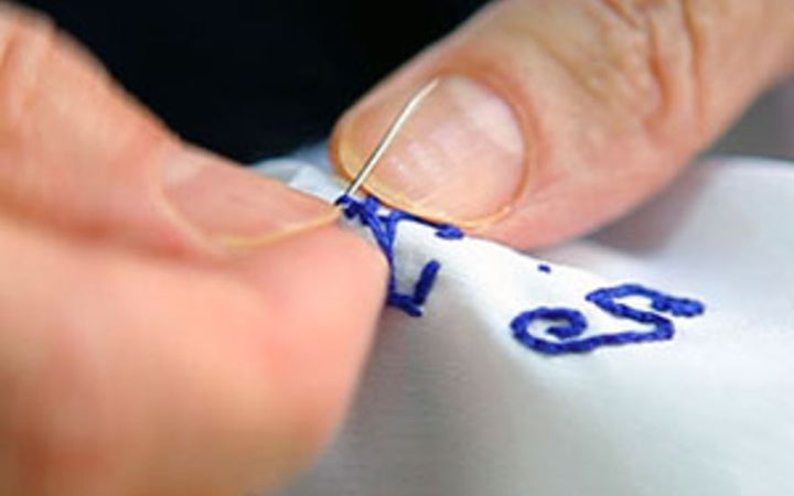 Embroidery Initial Letters