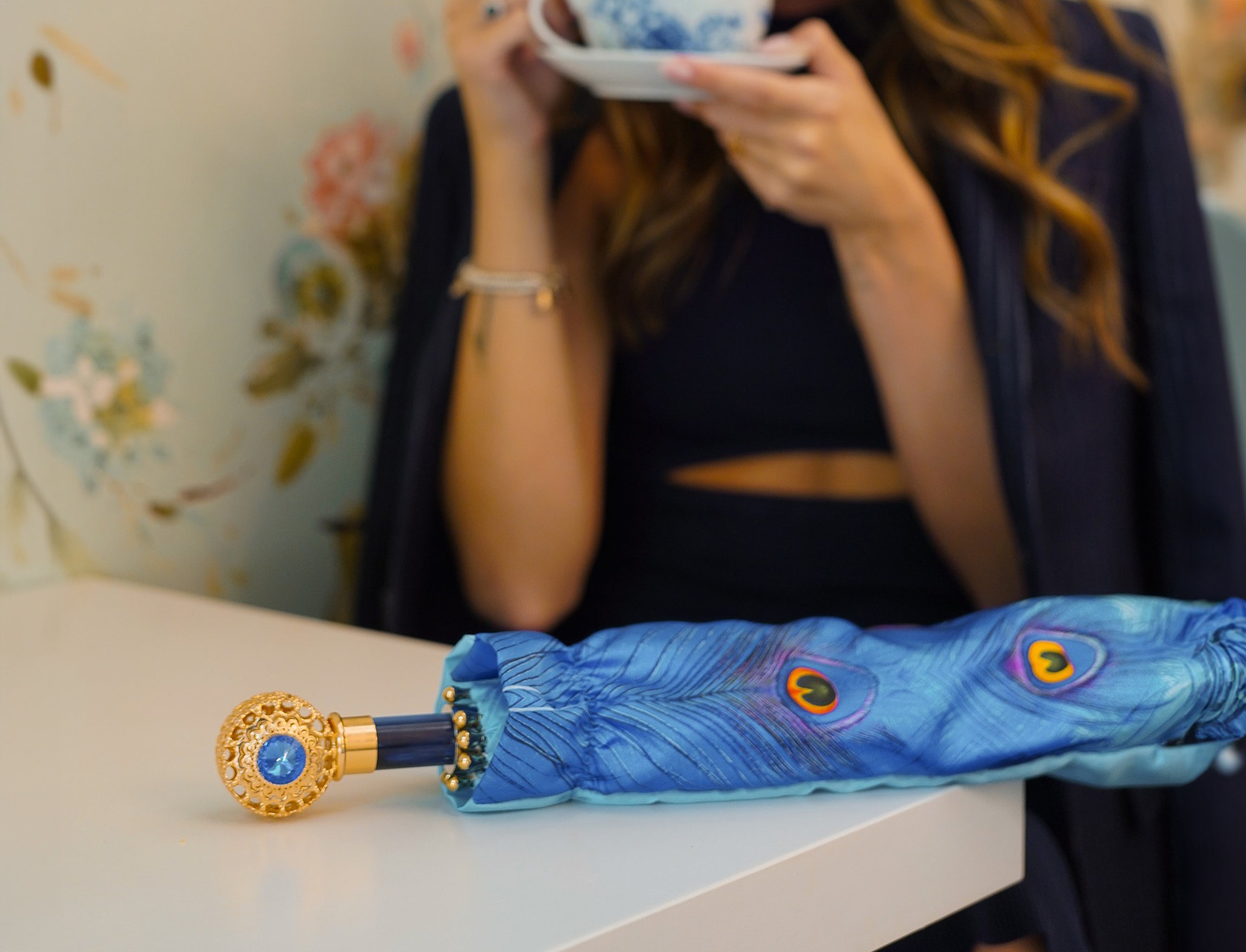 Woman Luxury Folding Umrellas
