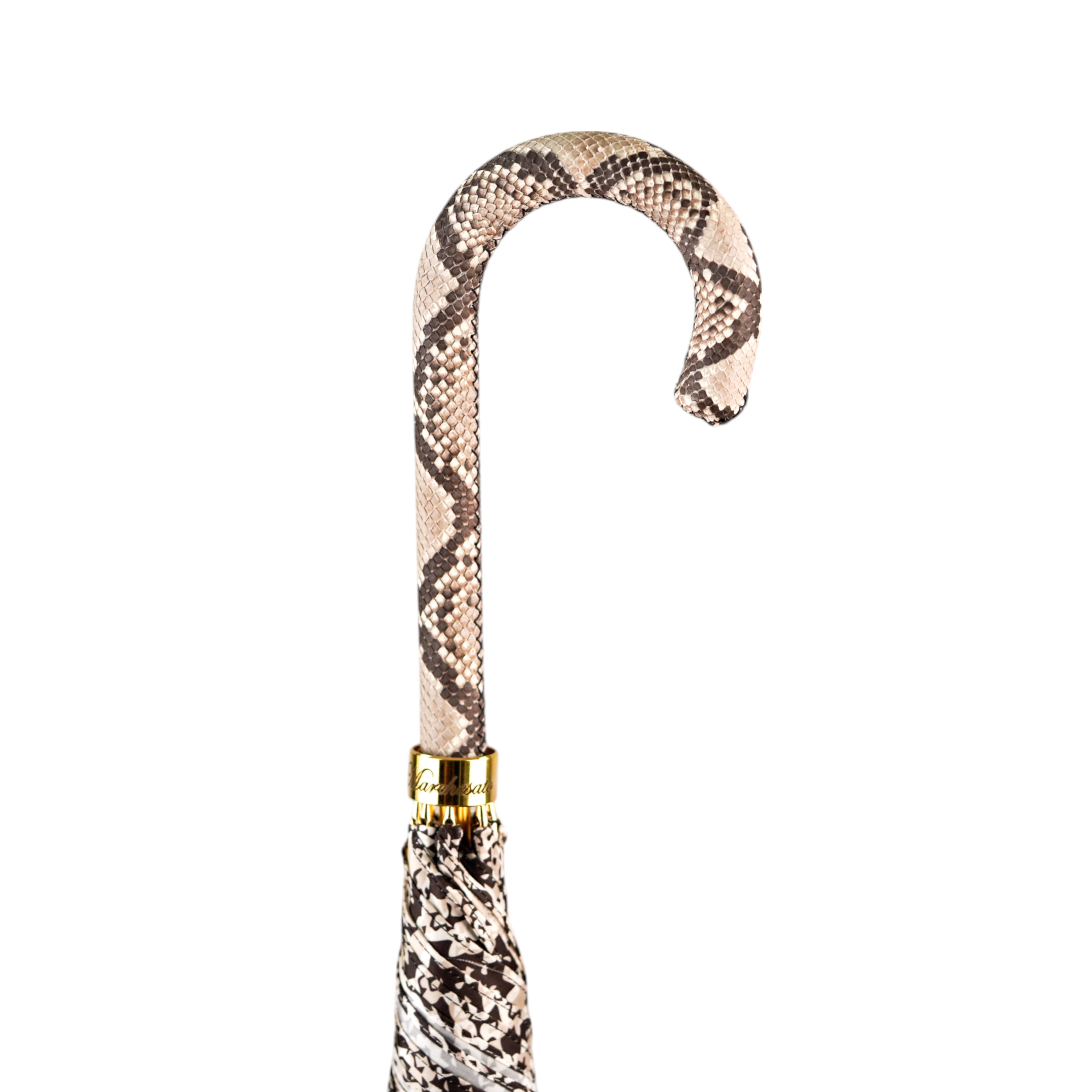 Elegance with a Bite – Handcrafted Python-Style Umbrella