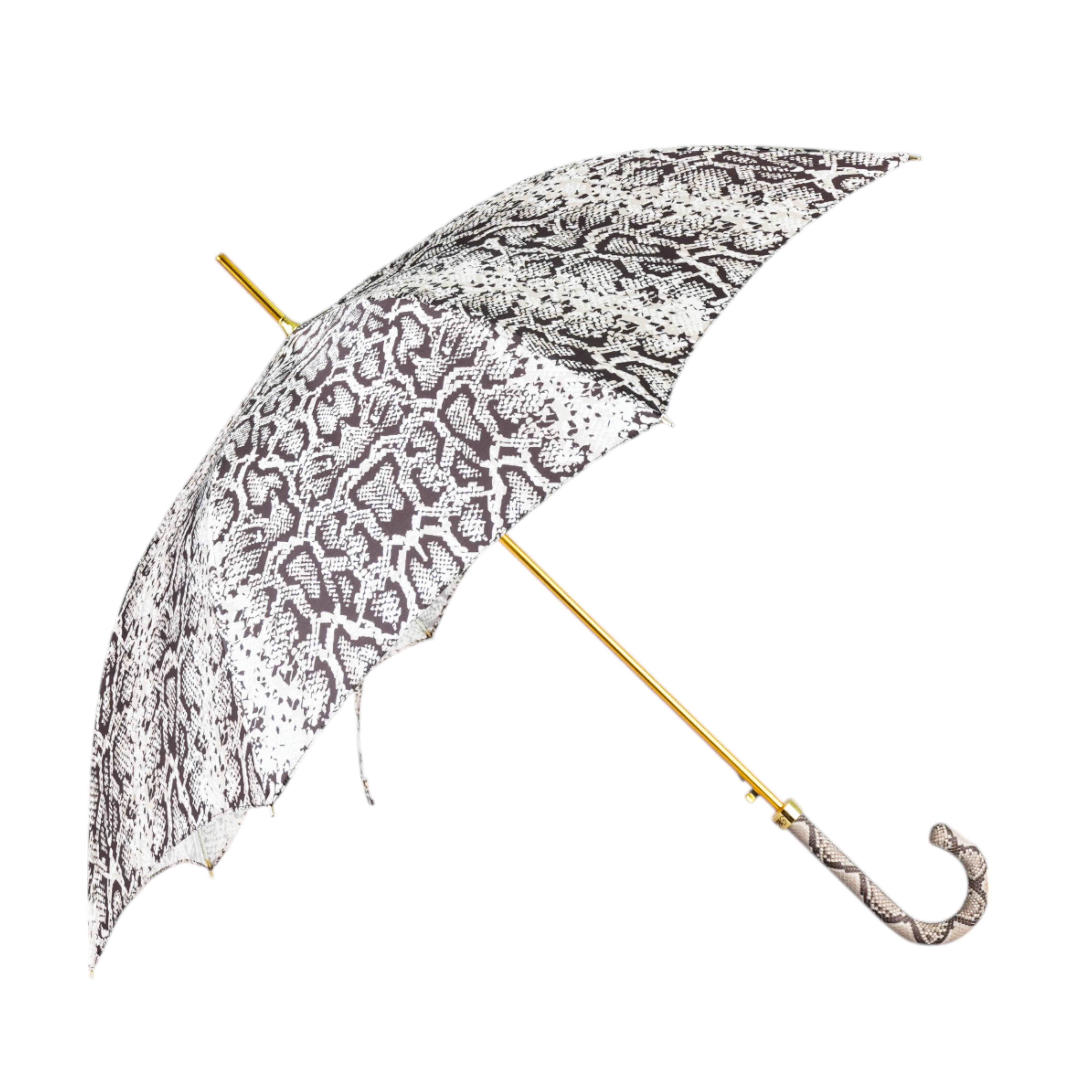 Elegance with a Bite – Handcrafted Python-Style Umbrella