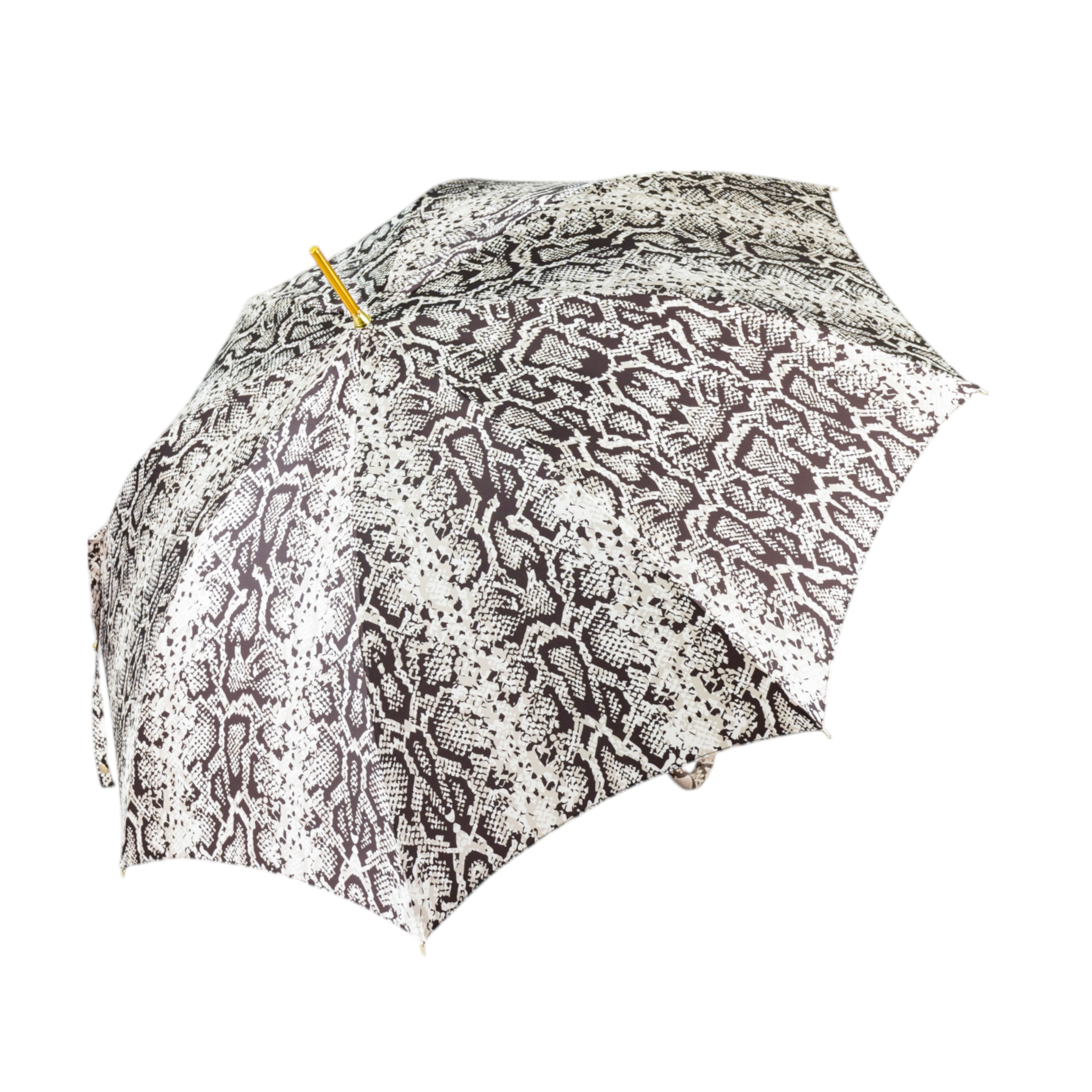 Elegance with a Bite – Handcrafted Python-Style Umbrella