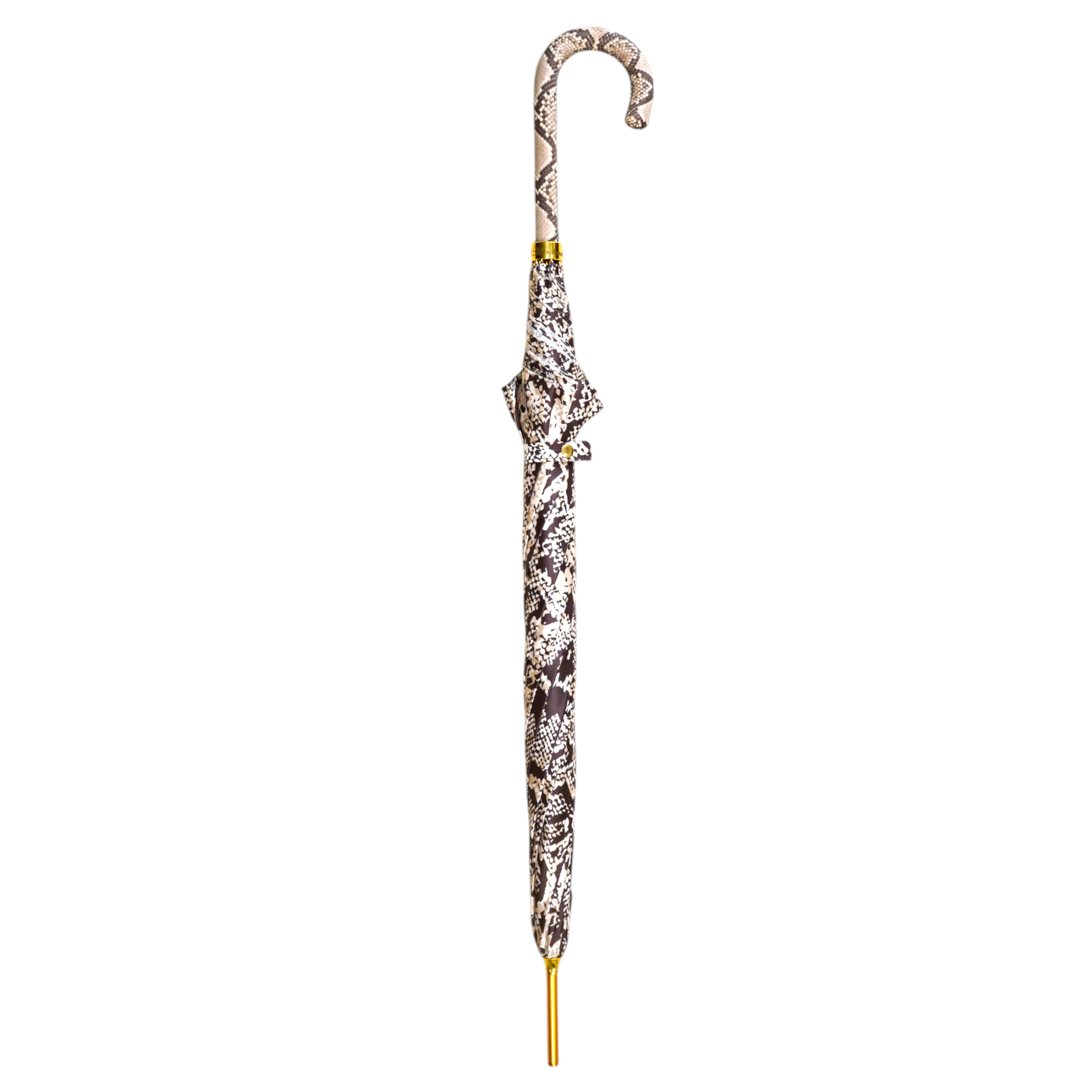 Elegance with a Bite – Handcrafted Python-Style Umbrella