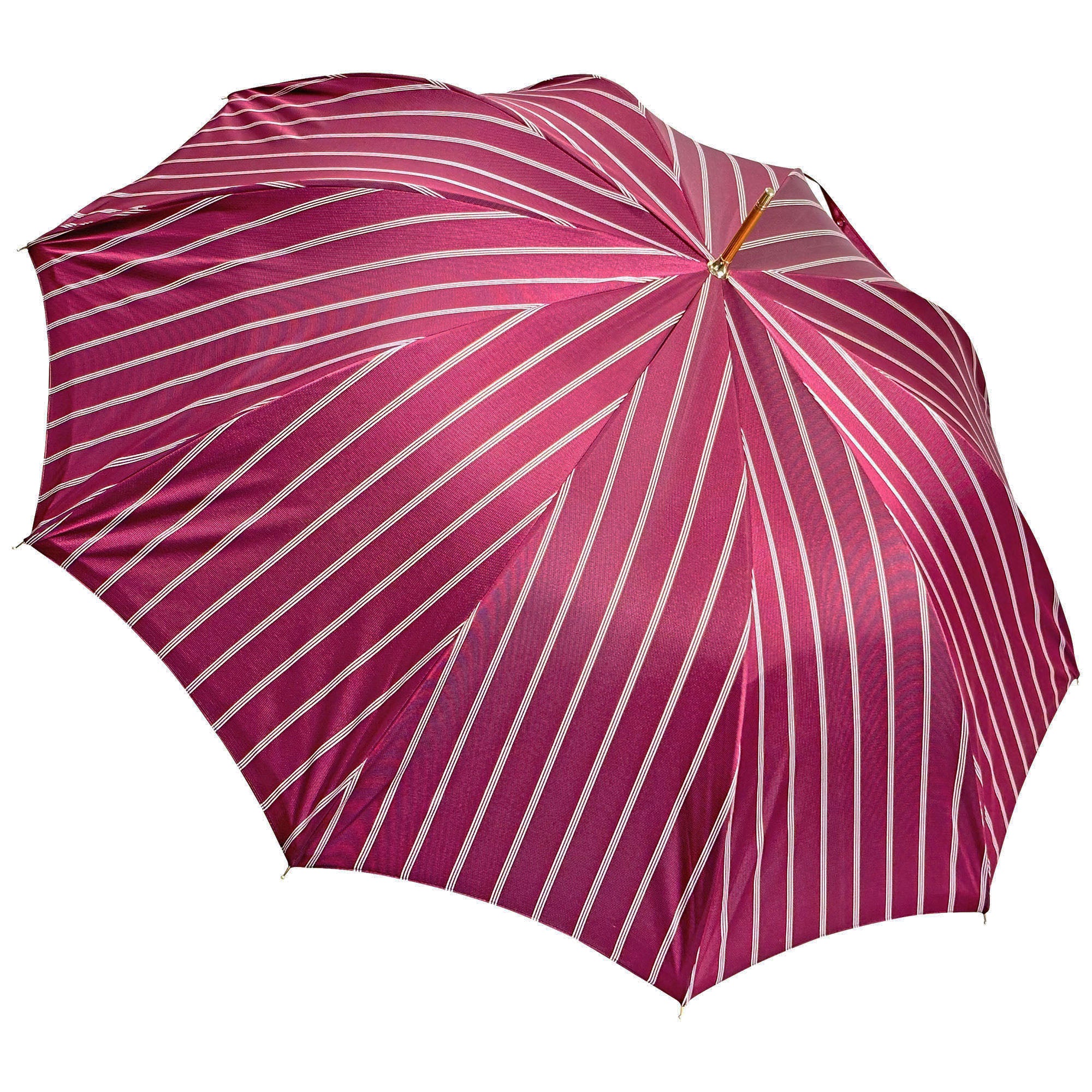 Stylish umbrella - Goldplated 24K Dobermann handle
