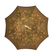 Paraguas para hombre de doble capa - Mango chapado en oro de 24 quilates