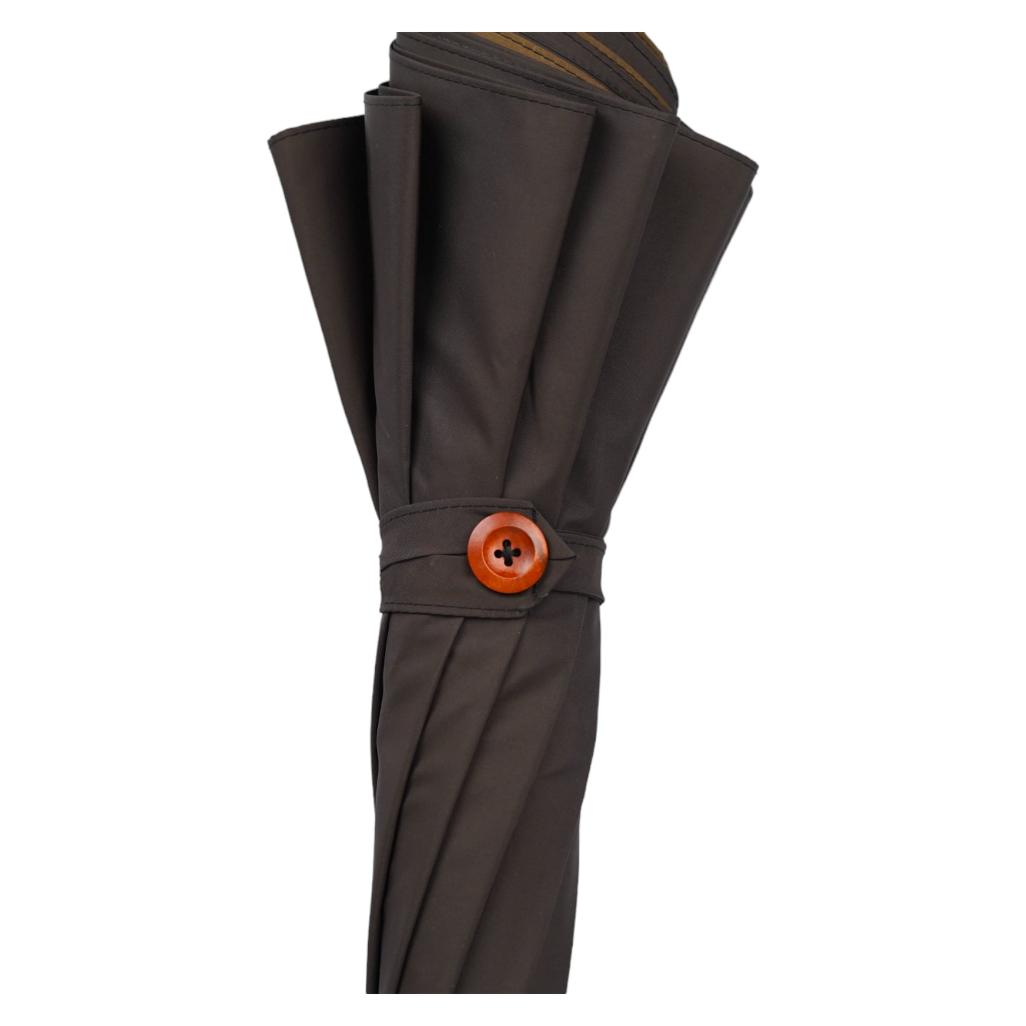 Double Cloth Men's Umbrella - 24K Goldplated handle