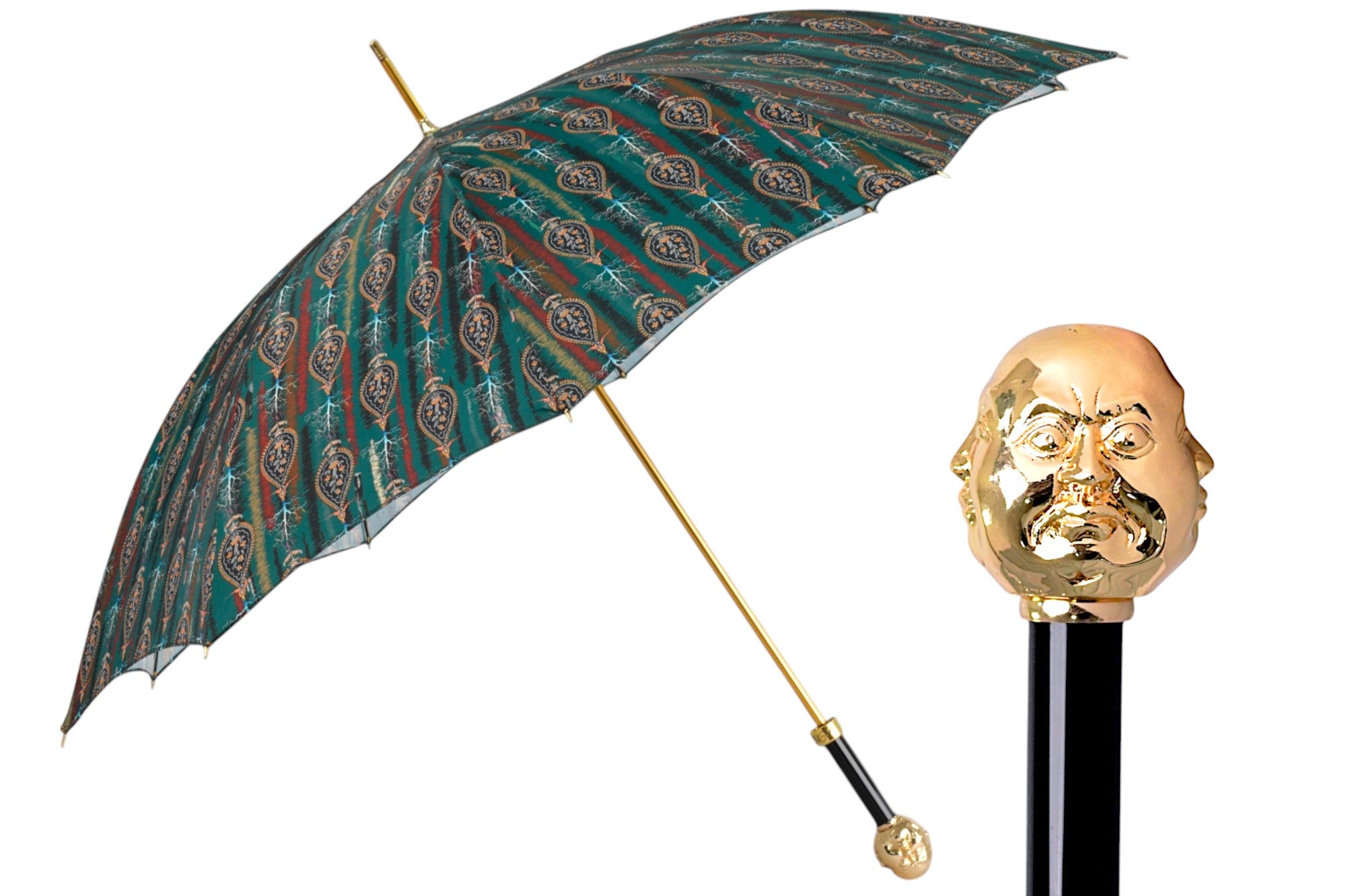 Artistic Paisley Umbrella with Luxurious 