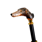 Paraguas de rayas exclusivo - paraguas de galgo pintado a mano