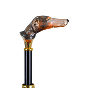 Paraguas de rayas exclusivo - paraguas de galgo pintado a mano