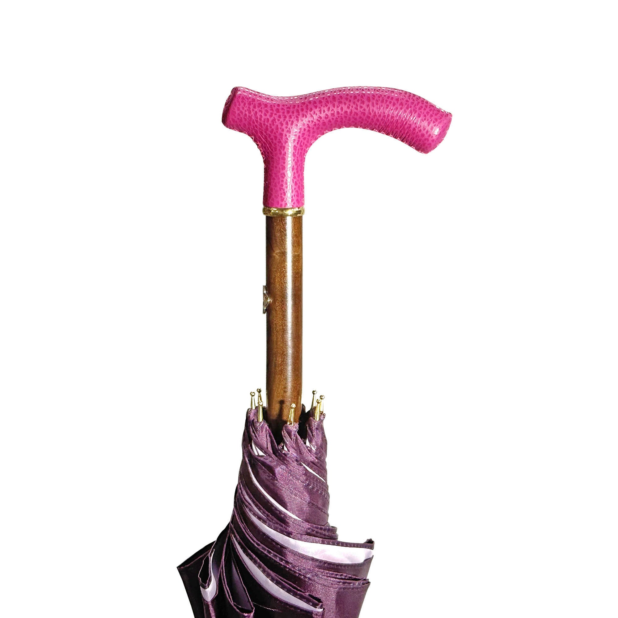 Elegante e fantasioso ombrello da donna - fatto a mano in Italia