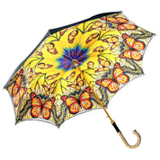 Bellissimo ombrello a doppio baldacchino con design a farfalla