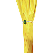 Meraviglioso ombrello oro giallo dal design esclusivo