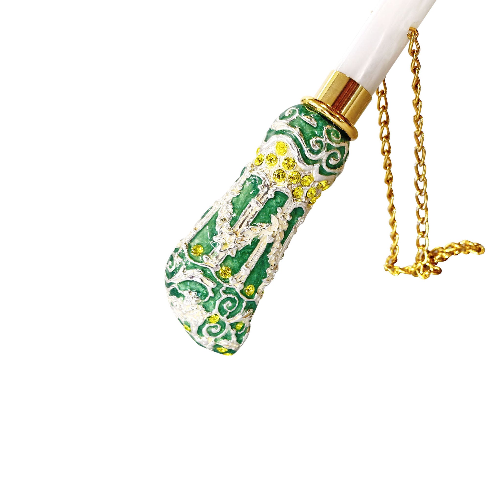 Meraviglioso ombrello oro giallo dal design esclusivo