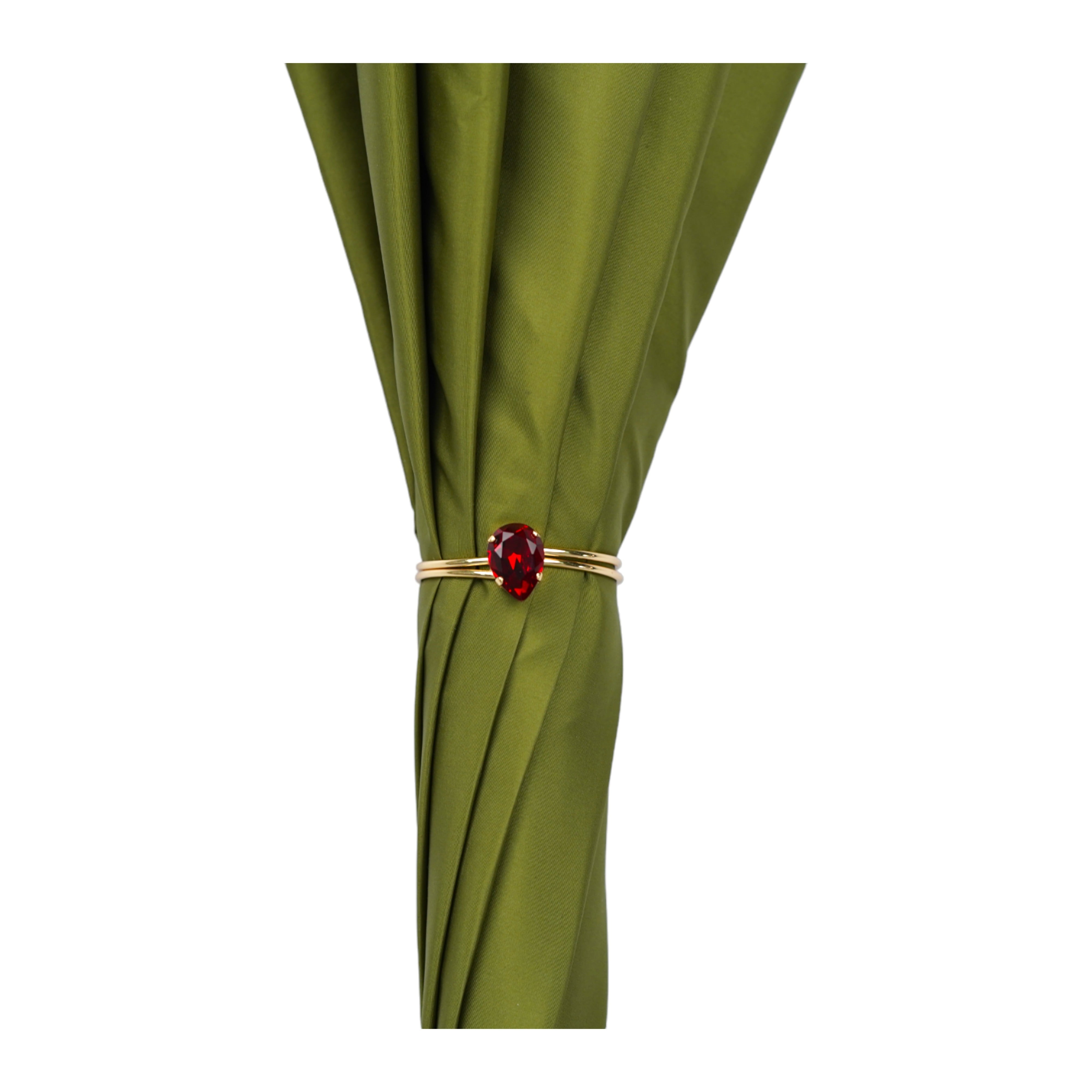 Eleganza elevata: ombrello dal design esclusivo con mongolfiere e manico placcato oro