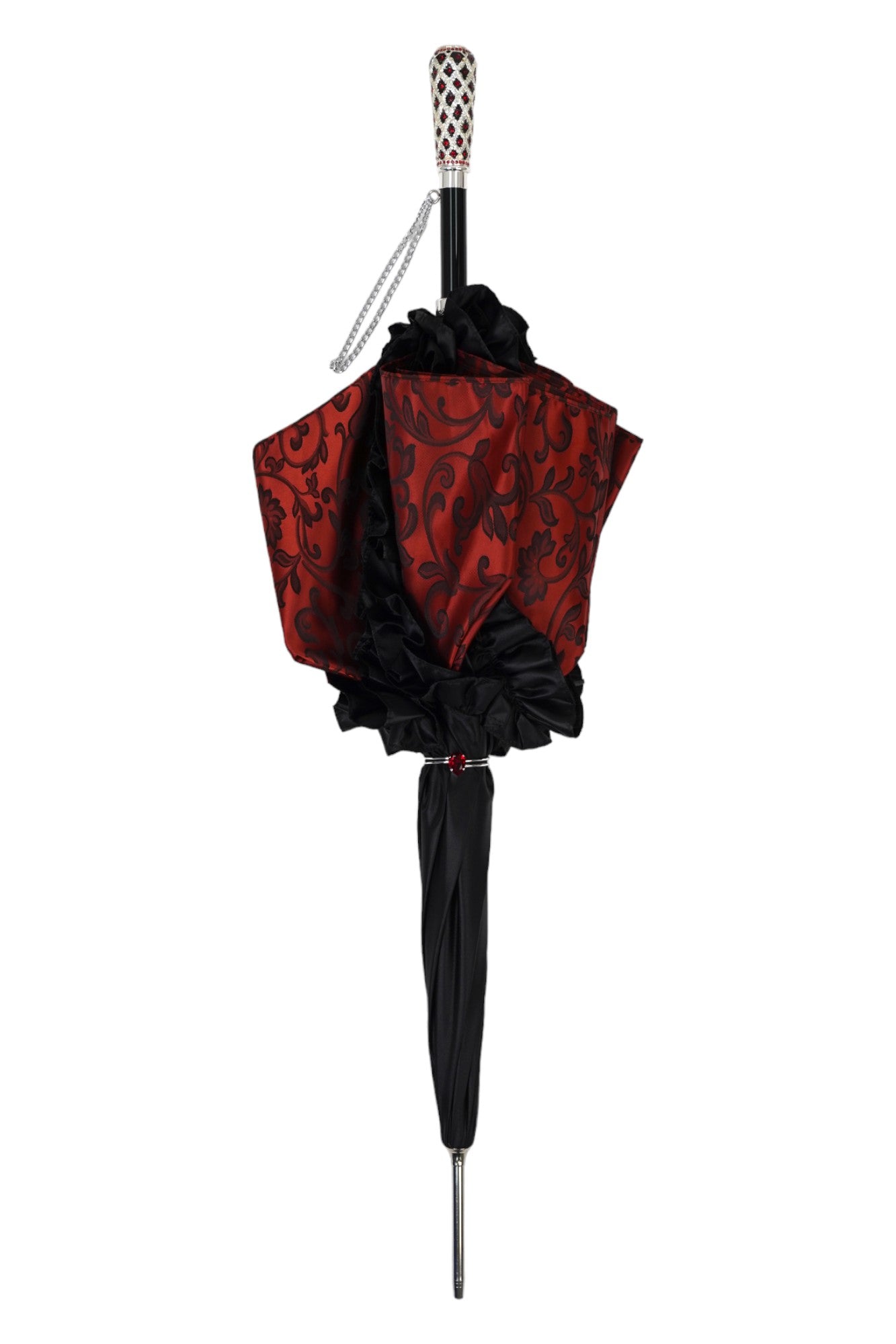 美品　Ameri VINTAGE UMBRELLA RAFFLE TOP レザー Ameri（アメリ）の「UMBRELLA RAFFLE TOP（シャツ/ブラウス