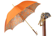 Golden Elephant Umbrella for a Bold and Exotic Look