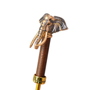 Golden Elephant Umbrella for a Bold and Exotic Look
