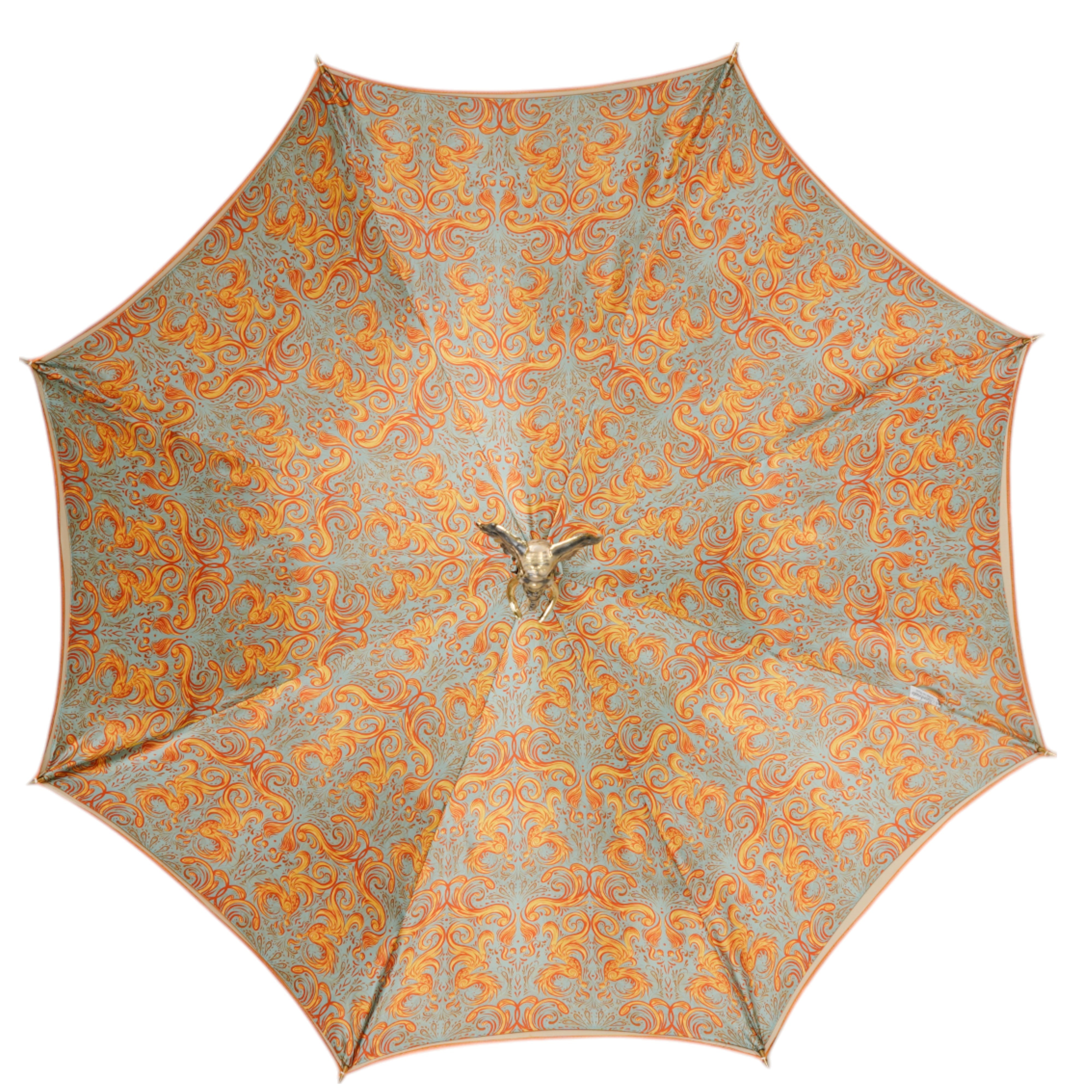 Golden Elephant Umbrella for a Bold and Exotic Look