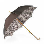 Snake Charmer: il Marchesato Umbrella with Cobra Handle in Gold