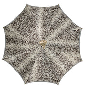 Snake Charmer: il Marchesato Umbrella with Cobra Handle in Gold