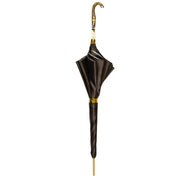 Snake Charmer: il Marchesato Umbrella with Cobra Handle in Gold