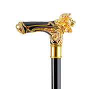 Elegant Umbrella with Gold-Plated Lion Handle – Limited Edition