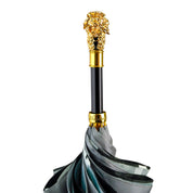 Elegant Umbrella with Gold-Plated Lion Handle – Limited Edition