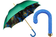 Peacock Elegance – Exotic Feathers, Ostrich Leather Luxury