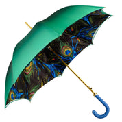 Peacock Elegance – Exotic Feathers, Ostrich Leather Luxury