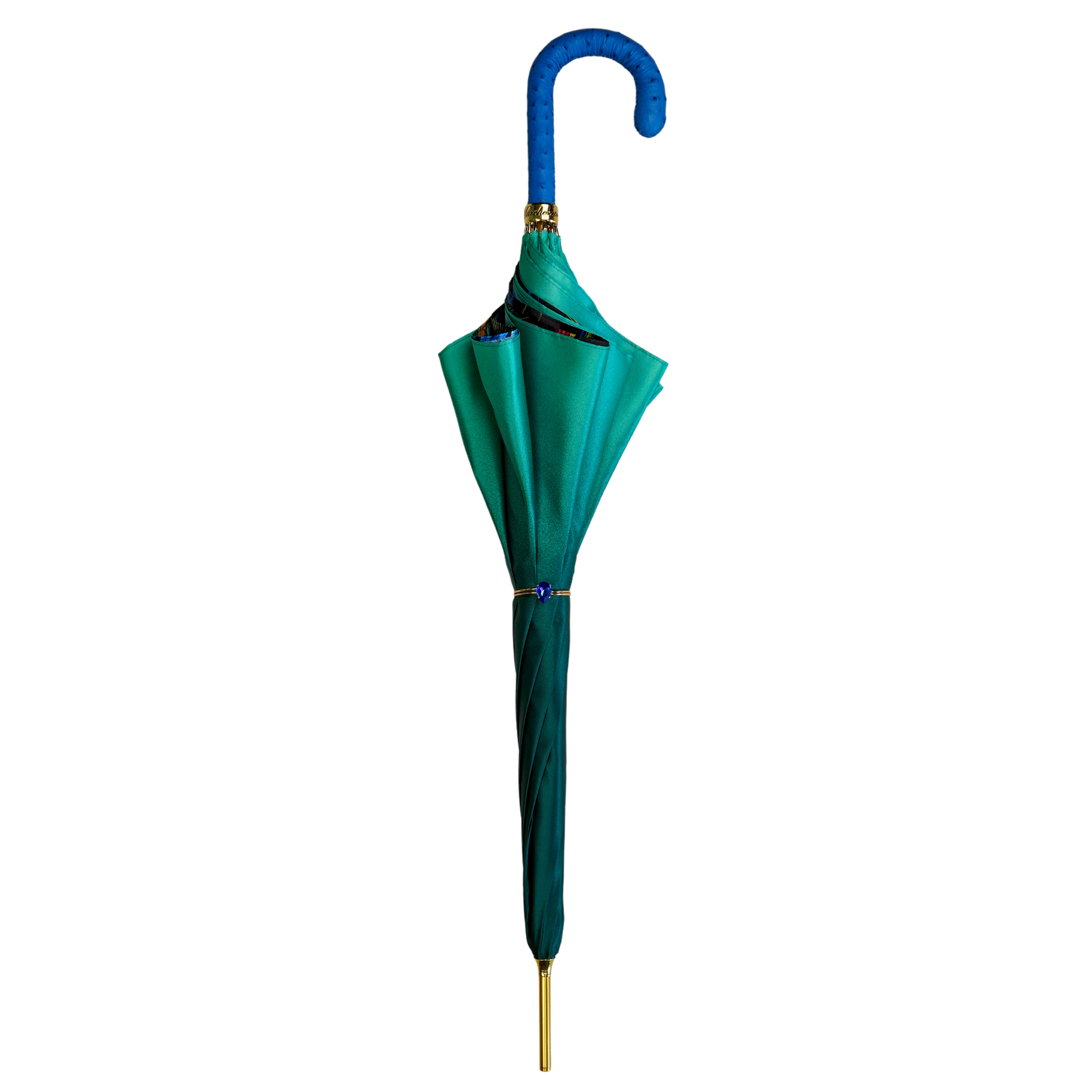 Peacock Elegance – Exotic Feathers, Ostrich Leather Luxury