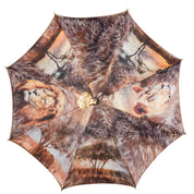 Regal Elegance from the Heart of the Savannah - Goldplated 24K Lion handle