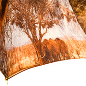 Regal Elegance from the Heart of the Savannah - Goldplated 24K Lion handle