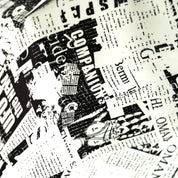 Read Between the Raindrops – The Newsprint Umbrella
