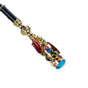 COLLEZIONE LIMITATA - Esclusivo ombrello "ilMarchesato" con impugnatura riempita di gocce di cristallo