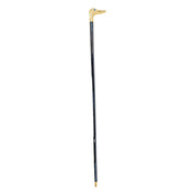 Handmade Duck Walking stick - 24K gold-plated