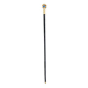 Walking stick with flower and "Capri" crystals