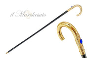 Elegant cane with Blue stone