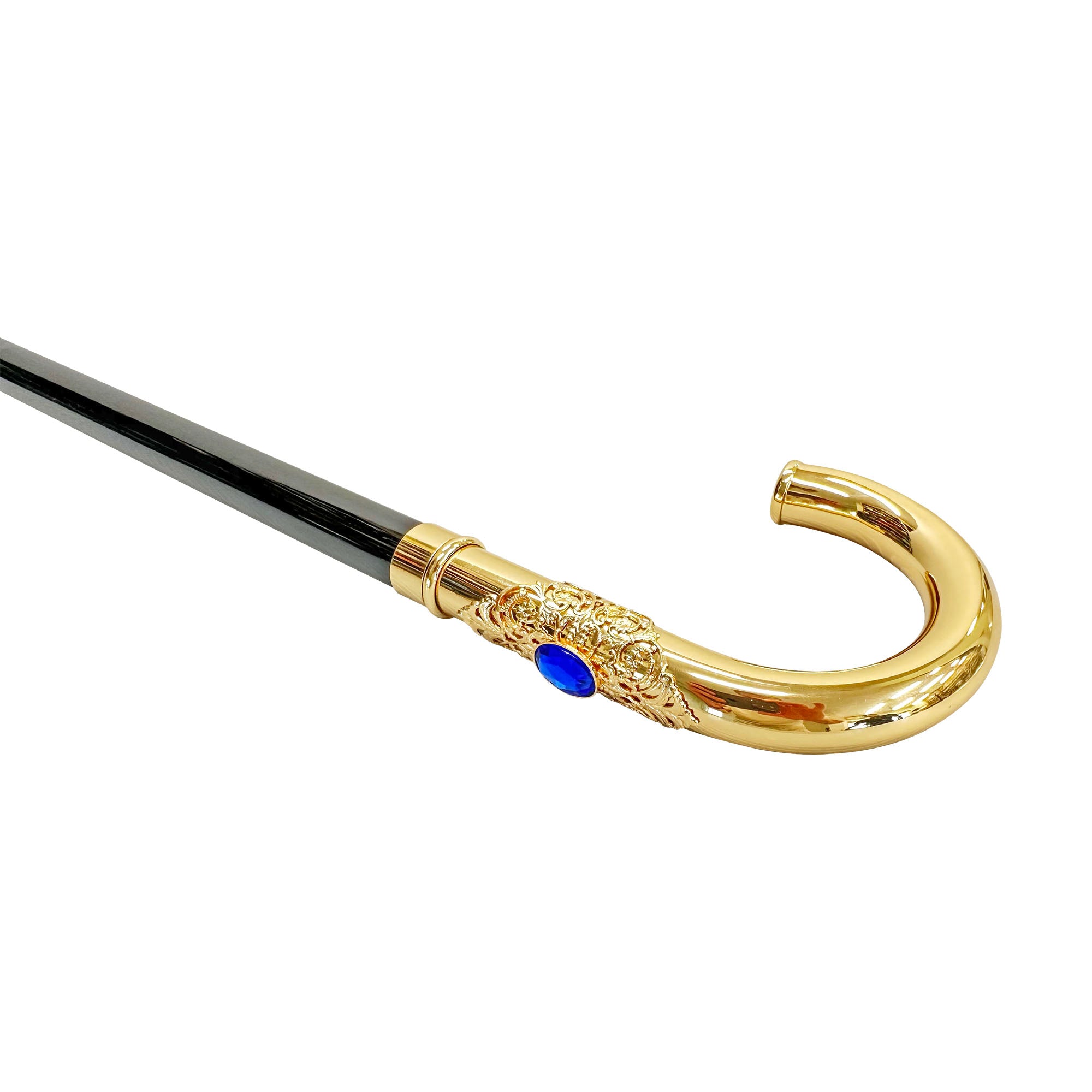 Elegant cane with Blue stone