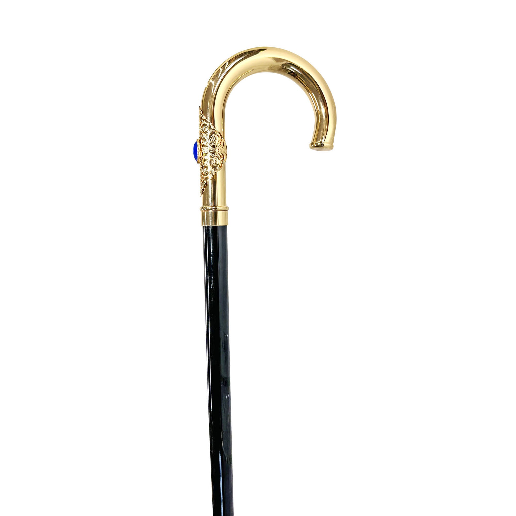 Elegant cane with Blue stone