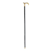 Shiny metal Walking stick - 24K goldplated