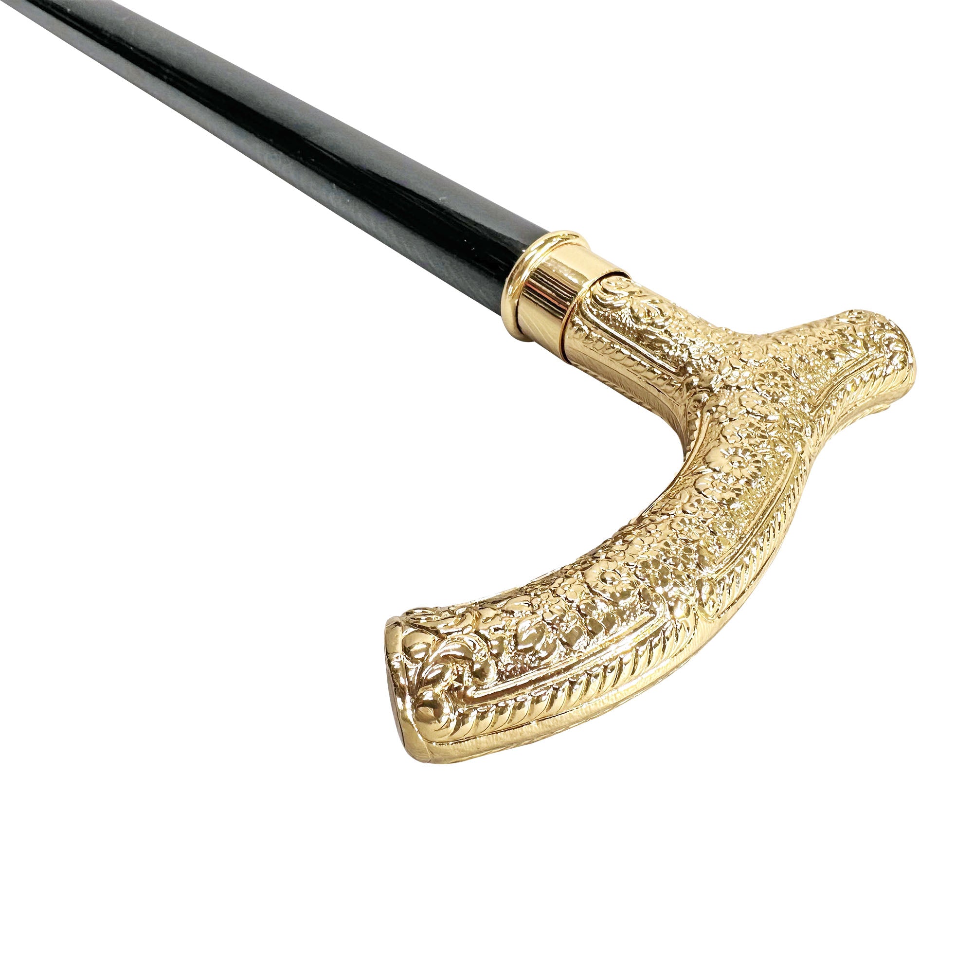 Elegant walking stick - Goldplated 24K – ilMarchesato - Luxury