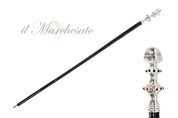 Bastone da passeggio Mylord - Placcato argento 925