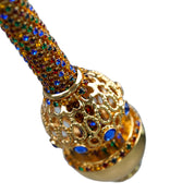 Majestad Dorada: Bastones chapados en oro de 24 quilates con elegancia de cristal